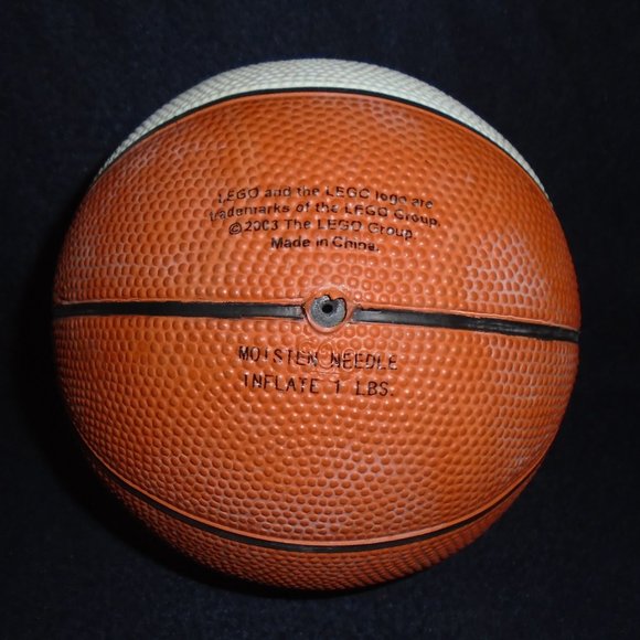 LEGO Ball LEGO SPORTS Mini Inflatable Basketball Lego Group 2003 Vintage - Picture 3 of 4